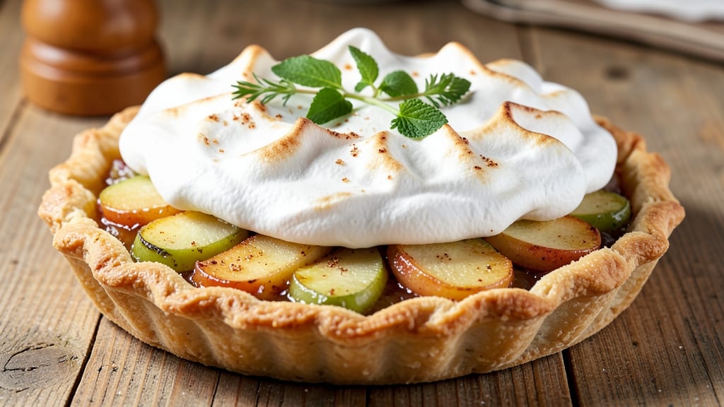 Apple Meringue Pie Recipe: Cloud-Topped Crispness With Perfect Balance