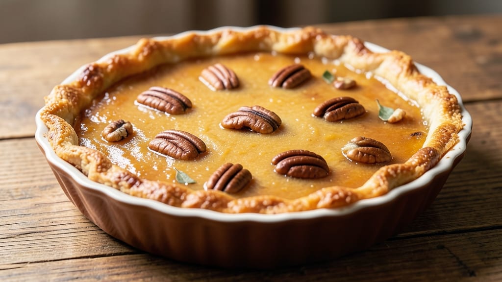American Pecan Pie Recipe: Nutty-Sweet Crustless Classic