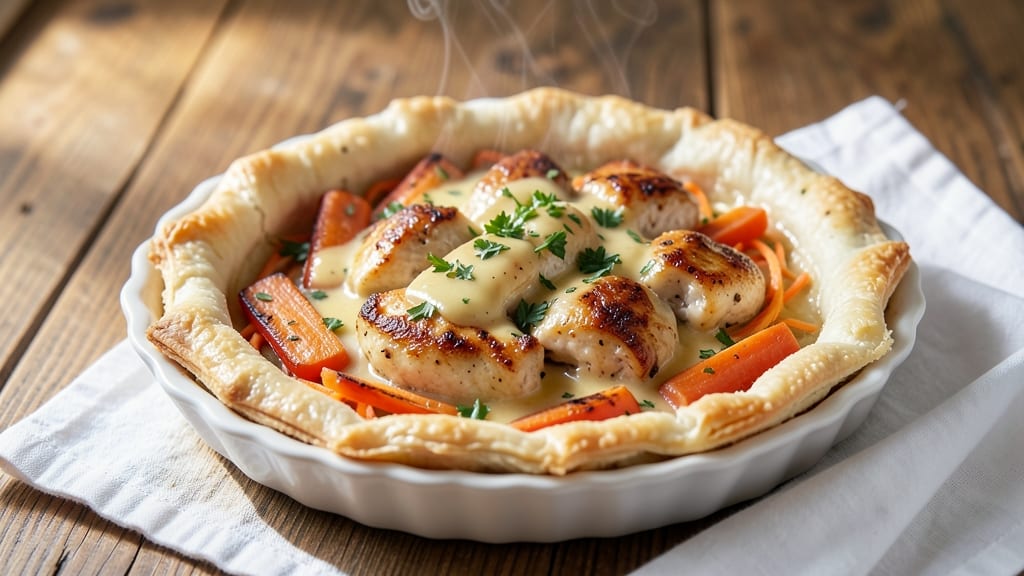 Air Fryer Chicken Pot Pie Recipe: Crispy Top, Creamy Comfort in One Dish