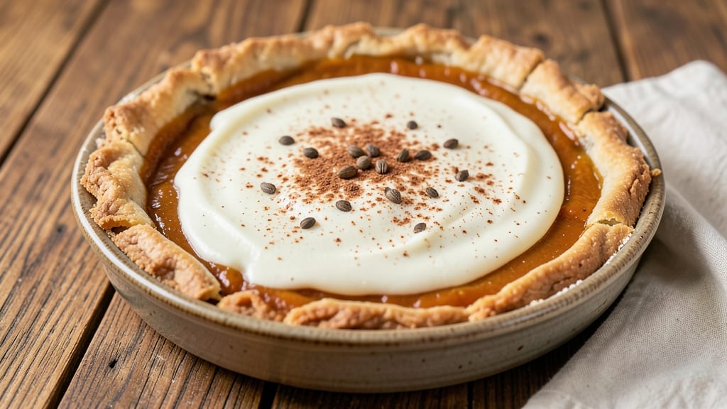 Amish Pumpkin Custard Pie Recipe: Silky Spice and Vanilla-Kissed Center