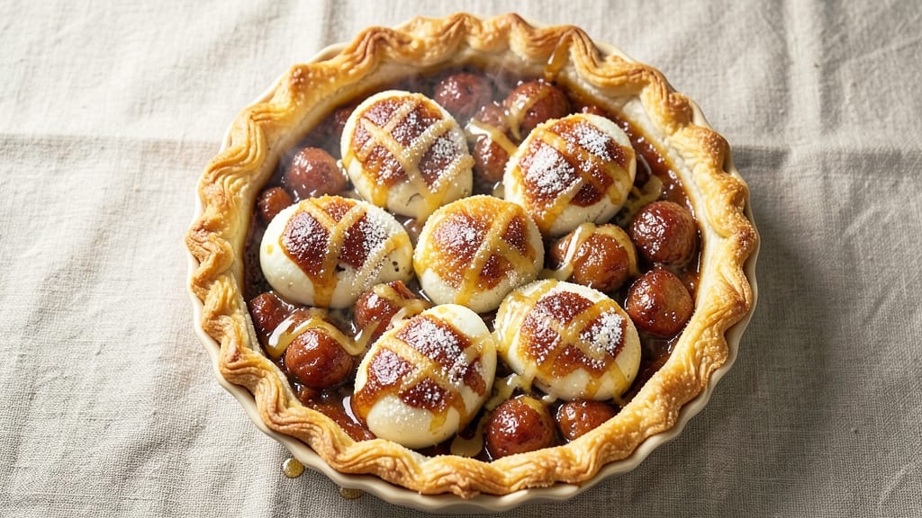 Scotch Egg Pies Recipe: Crispy Pastry Shells With Silky Egg Centers
