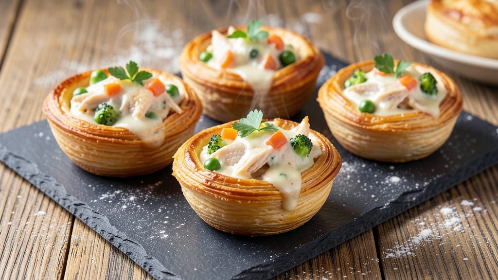 Pot Pie Bites Recipe: Mini Handheld Comfort With Crispy Lattice Crowns