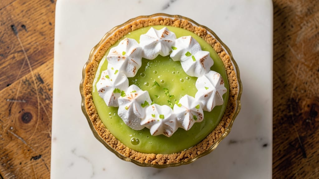 4-Ingredient Key Lime Pie Recipe: Zesty Tartness With No-Bake Magic