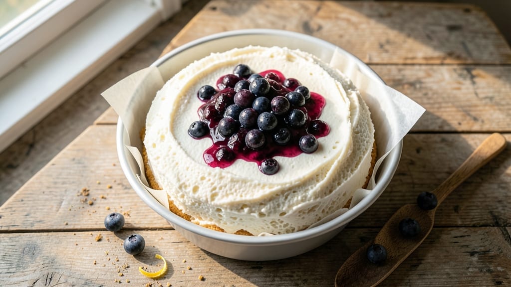 Angel Food Cake With Blueberry Pie Filling Recipe: Lightness Meets Bursting Berry Bliss