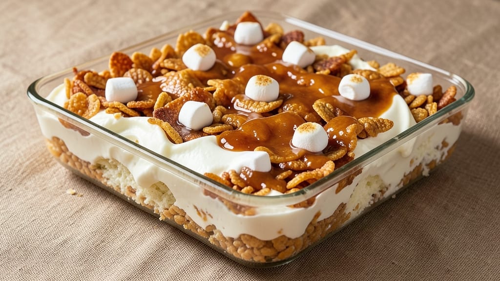 Rice Krispie Squares With Fluff Recipe: Crunchy Clusters in Gooey Vanilla Clouds