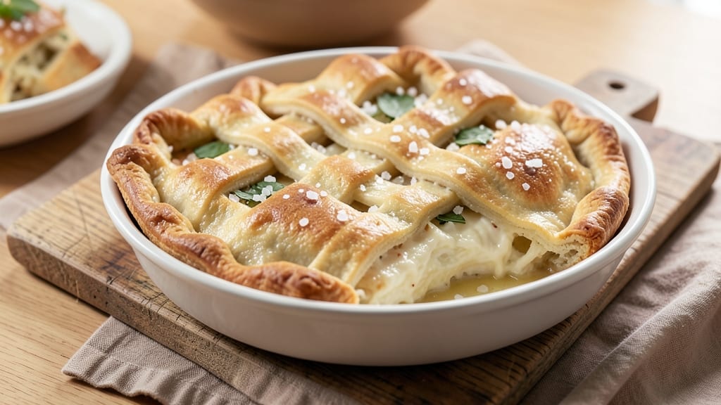 Boiled Pot Pie Dough Recipe: Foil-Sealed Crust That Stays Perfectly Golden
