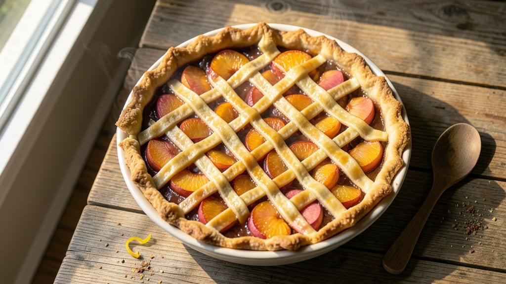 9-Inch Peach Pie Recipe: Juicy Southern Summer in Every Slice