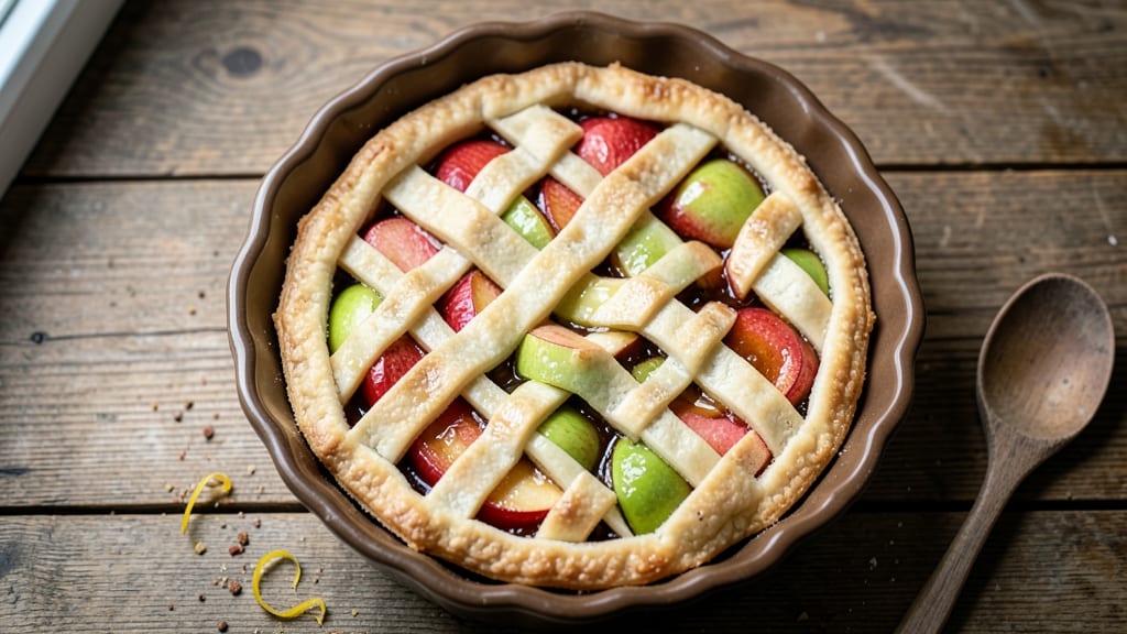 Plain Apple Pie Recipe: Spiced Filling in a Golden, No-Fuss Crust