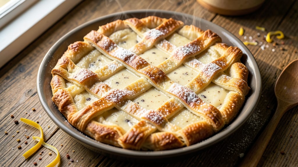 Amish Milk Pie Recipe: Homestyle Cream Cheese Filling in Flaky Pastry