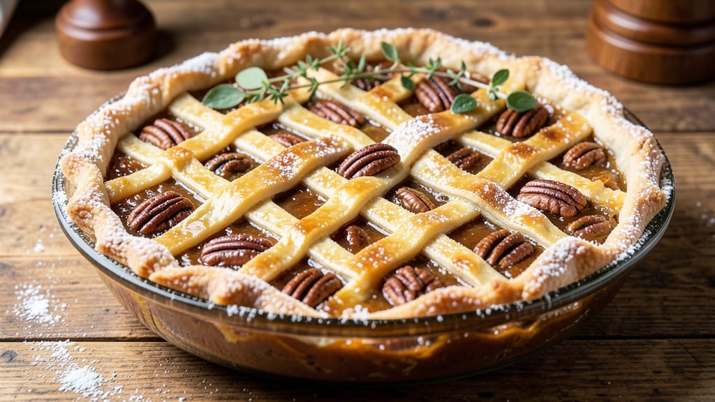 12-Inch Pecan Pie Recipe: Nutty-Sweet Crustless Classic With Caramelized Goo