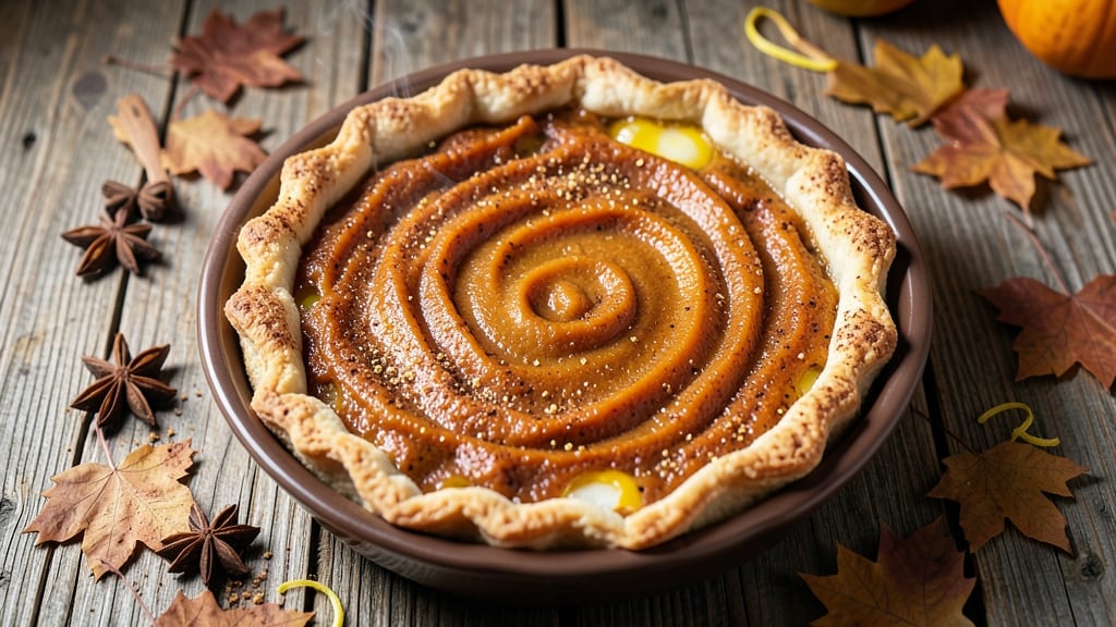 Pumpkin Pie Recipe Half-Baked Harvest: Warm Spice Swirls With Crispy Crust Edges