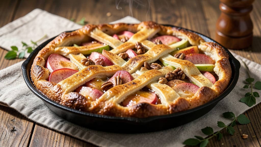 Apple Pan Apple Pie Recipe: One-Dish Wonder With Flaky Top and Juicy Core