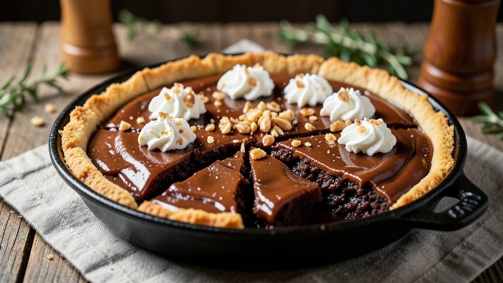 Appalachian Fudge Brownie Pie Recipe: Triple-Layered Decadence in One Pan