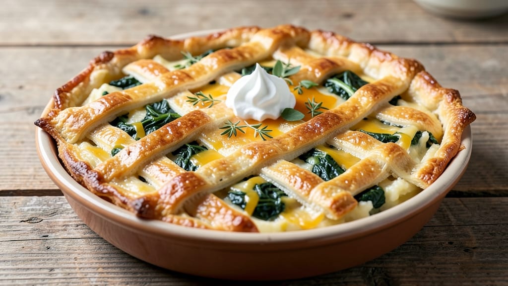 Potato and Spinach Pies Recipe: Savory Crust Hugs Herbed Filling Magic