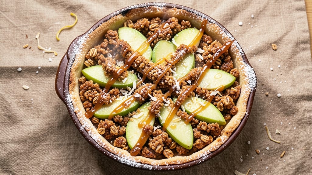 Apple Crisp Pie Recipe With Crumb Topping: Warm Spice and Buttery Crunch That Stays Crisp