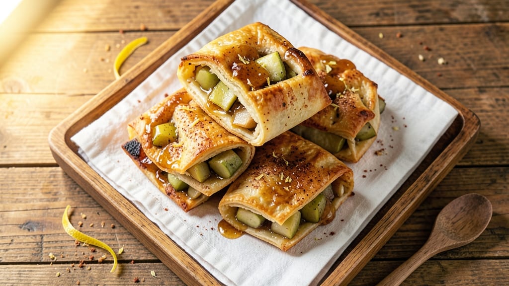 Air Fryer Apple Pie Bombs Recipe: Crispy Tortilla Cups with Foil-Sealed Caramelized Filling
