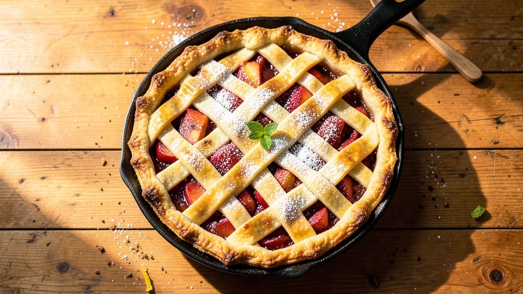 9 Double Crust Pie Recipe: Lattice Mastery With Golden Crusts