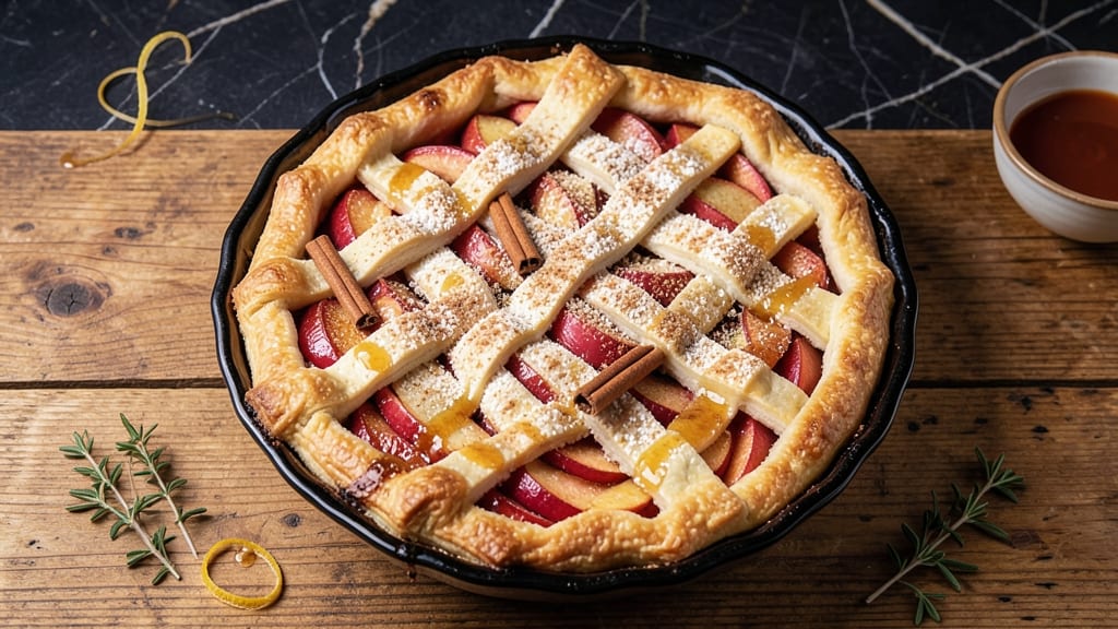 Special Apple Pie Recipe: Cinnamon-Spiced Lattice Crust That Stays Perfect