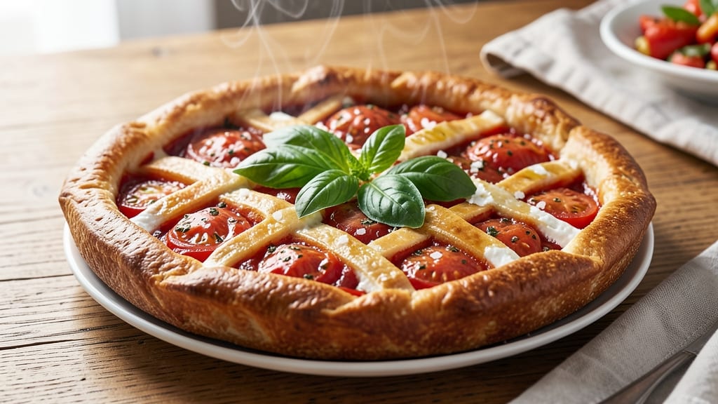 5 Star Tomato Pie Recipe: Bistro-Style Sweet-Savory Balance