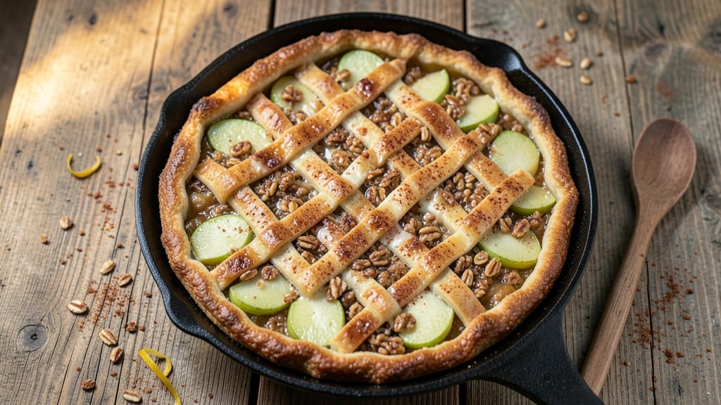 Apple Brown Betty Pie Recipe: Spiced Apple Filling in Buttery Crust Layers
