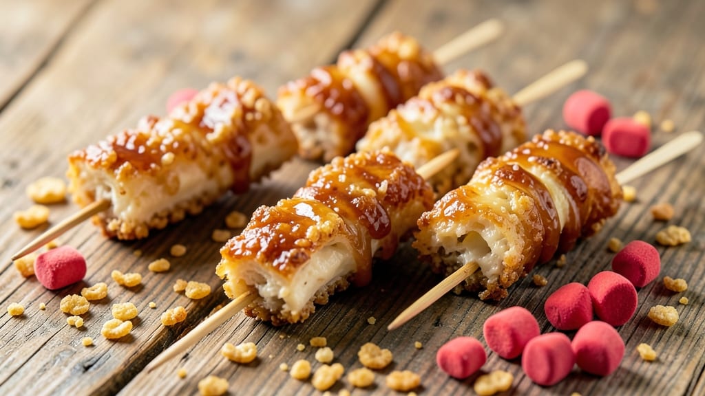 Rice Krispie Treats on a Stick Recipe: Crunchy Clusters for Hands-Free Snacking