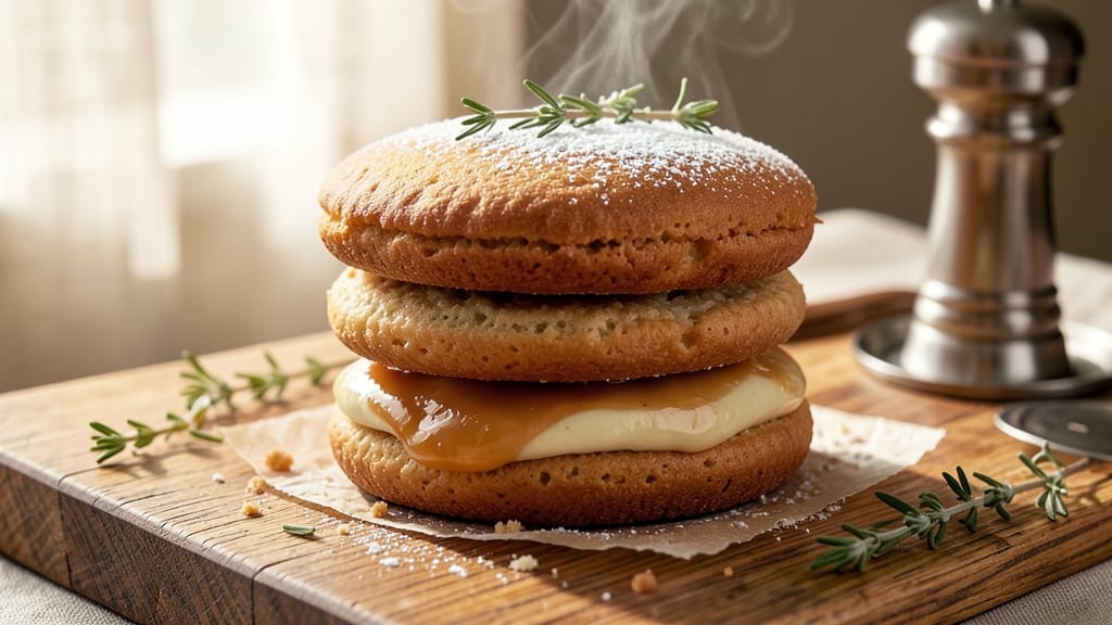 Amish Vanilla Whoopie Pies Recipe: Two-Layered Joy With Nutty Crunch