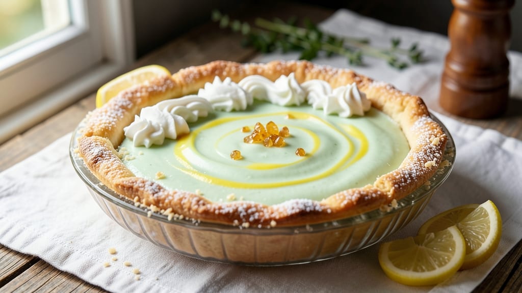 7 Up Pie Recipe: Citrusy Cream Cheese Filling in One Bake
