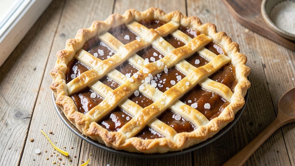 9-Inch Double-Crust Pie Recipe: Perfectly Proportioned Lattice Beauty