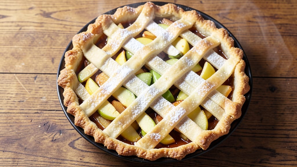 Shortcrust Apple Pie Recipe: Buttery Lattice Crust Meets Spiced Apple Bliss