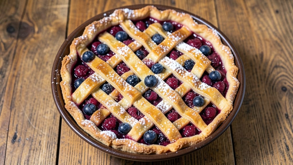 Alaska Blueberry Pie Recipe: Wild Berries and Buttery Lattice Crunch