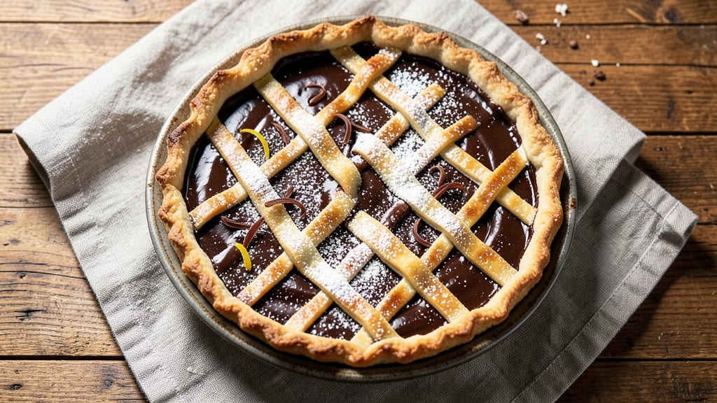 4 Charles Chocolate Pie Recipe: Deep Dark Fudge Core With Cracked Top Drama