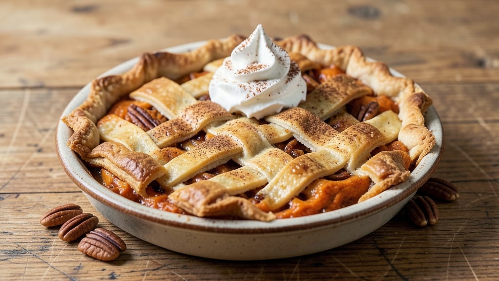 Say McIntosh Sweet Potato Pie Recipe: Autumn Spice Perfection With Foil-Sealed Crust