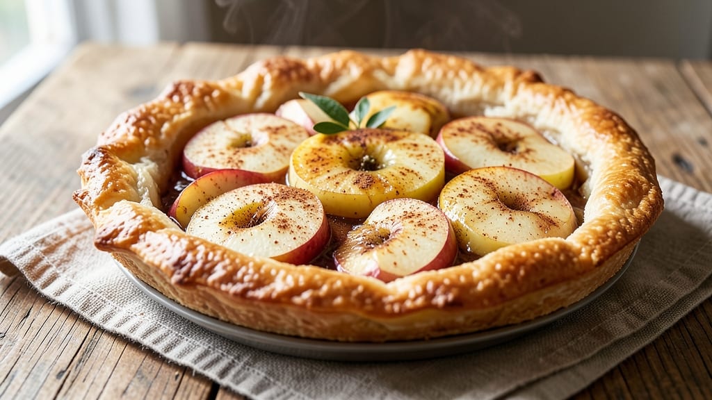 Apple and Cinnamon Pie Recipe UK: Golden Lattice Crown With Spiced Apple Heart