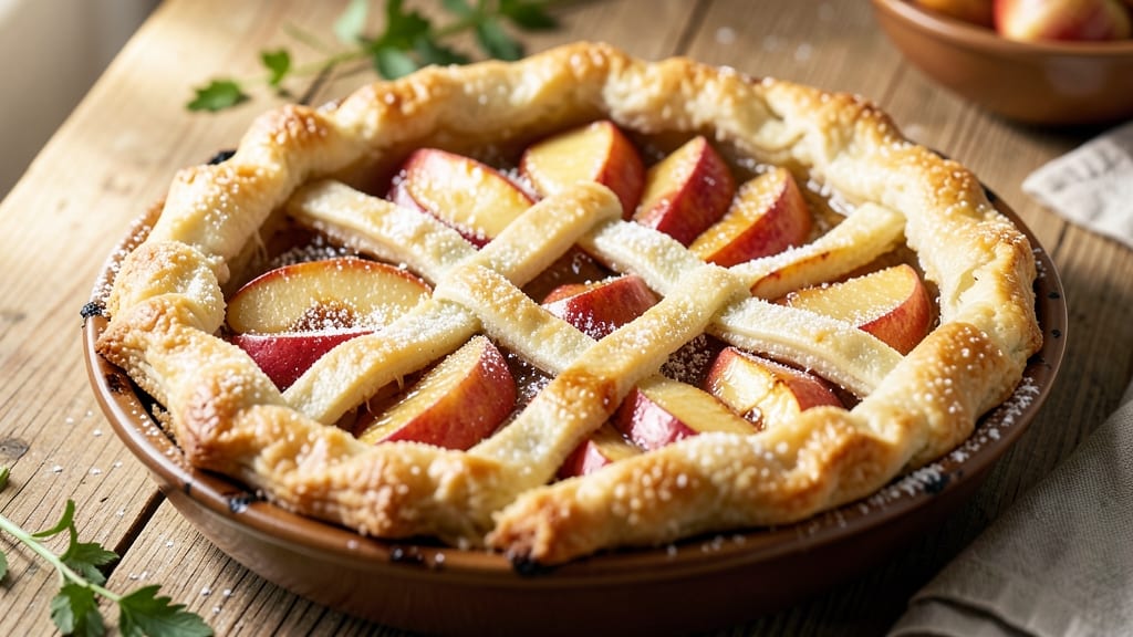Standard Apple Pie Recipe: Classic Crust and Spiced Filling in One Bite