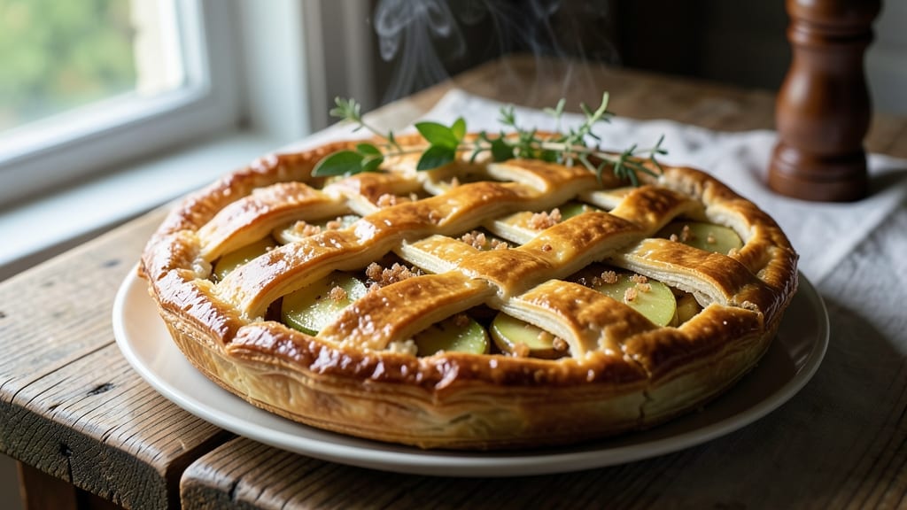 Apple Pie Recipe Made With Puff Pastry: Buttery Layers and Spiced Apple Harmony