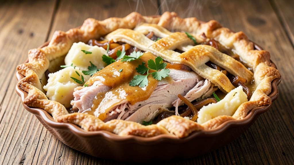 5 Star Turkey Pot Pie Recipe: Golden Crust, Velvety Filling, One-Pan Brilliance