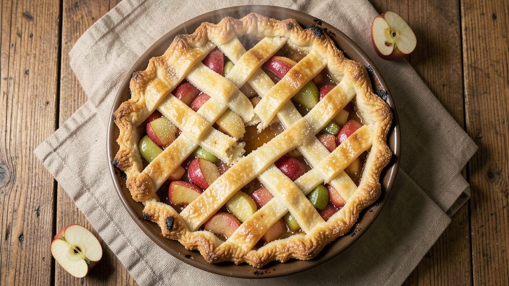Silver Palate Apple Pie Recipe: Flaky Lattice Crown Over Spiced Apple Bliss