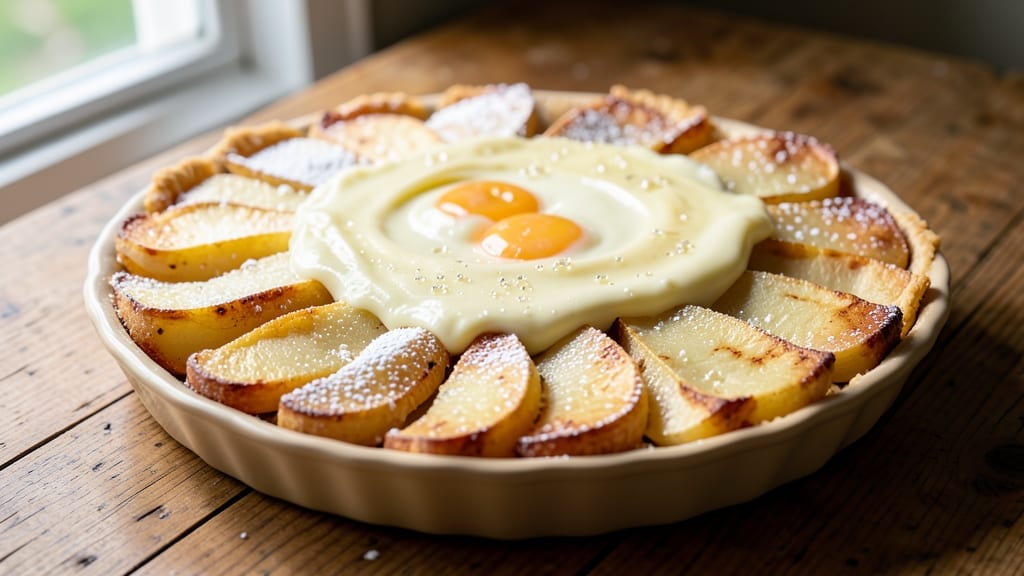 Sliced Potato Pie Recipe: Crispy Top, Creamy Mashed Center Magic