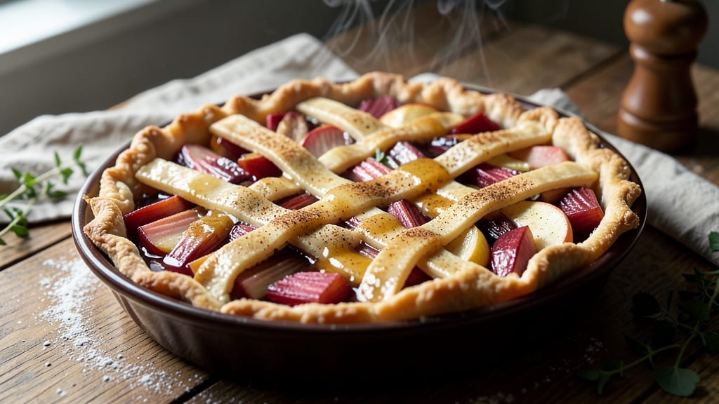 Rhubarb Apple Pie Filling Recipe: Tart-Sweet Balance That Stays Fresh for Days
