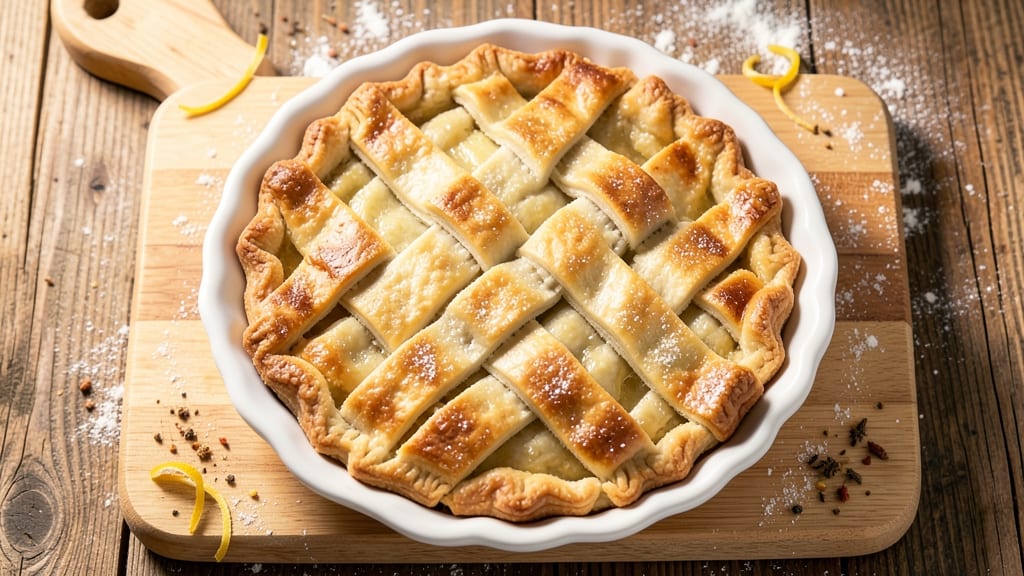 9-Inch Double Crust Pie Crust Recipe: Buttery Layers That Stay Perfect All Night