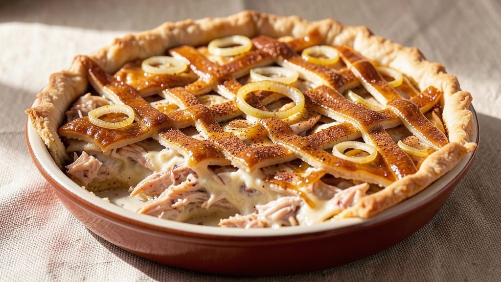 Amish Schnitz Pie Recipe: Creamy Custard and Spiced Topping Fusion