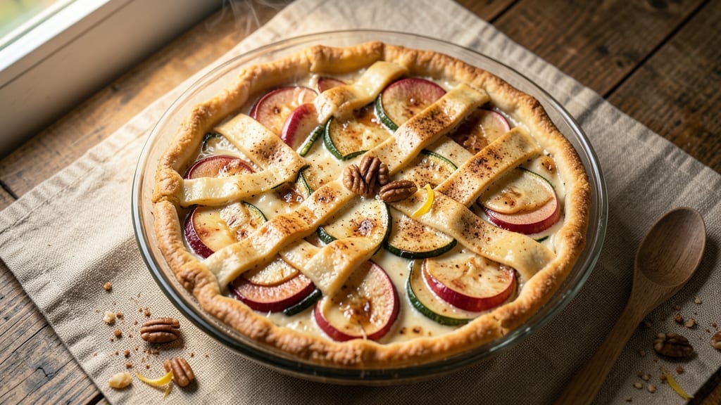 Recipe for Apple Pie Made with Zucchini: Hidden Veggie Twist for Apple Lovers