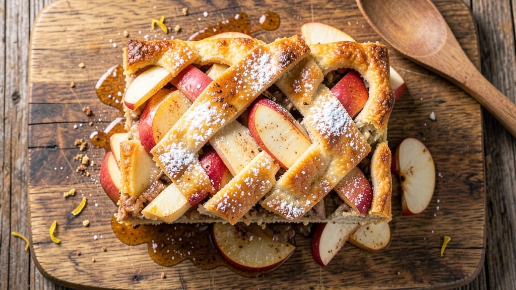 Apple Pie Slab Bars Recipe: Crunchy Top, Gooey Apple Swirls