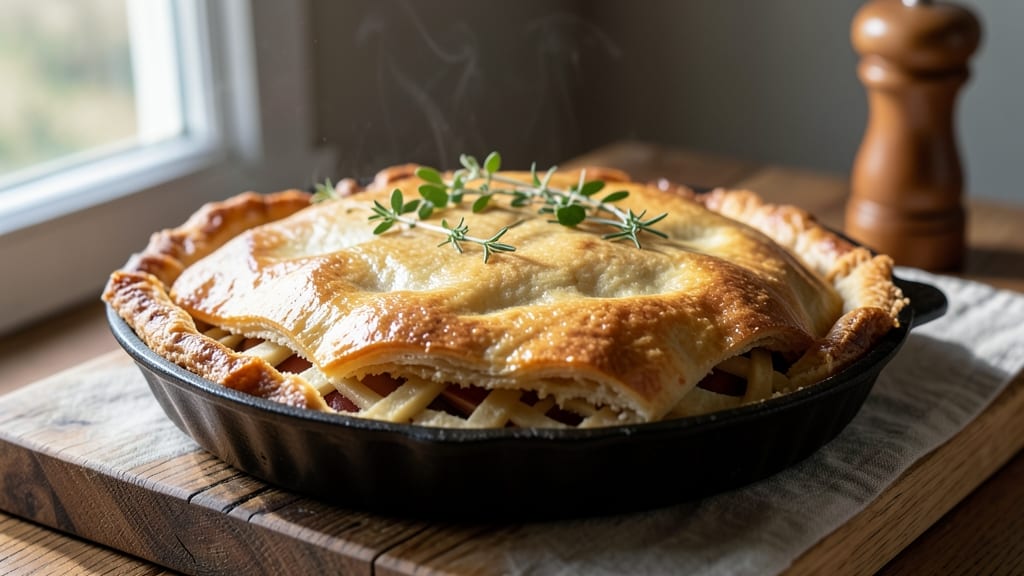 9-Inch Apple Pie Crust Recipe: Lattice Masterpiece With Buttery Layers