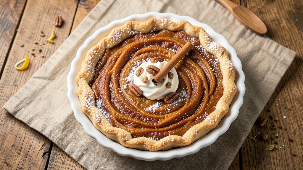 9.5-Inch Pumpkin Pie Recipe: Perfectly Spiced, Foil-Sealed Yolk Center