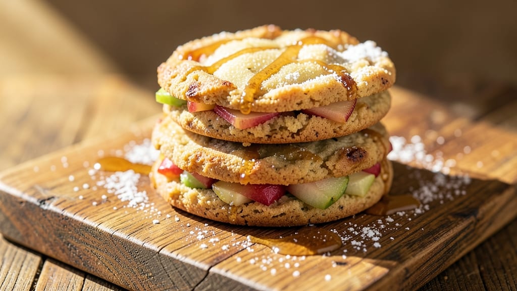 Apple Pie Cookies Recipe With Fresh Apples: Warm Spice Bites With Apple Chunks