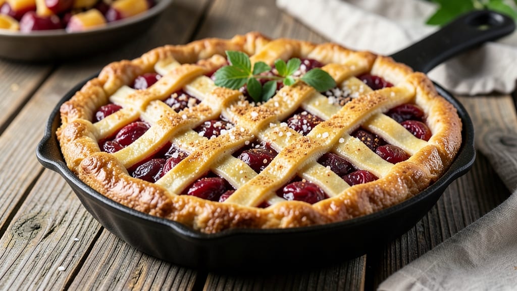 Amish Ground Cherry Pie Recipe: Rustic Lattice Crust With Bursting Tart-Sweet Filling