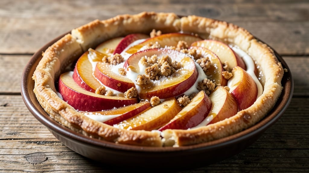 Protein Apple Pie Recipe: High-Protein Twist With Crunchy Topping
