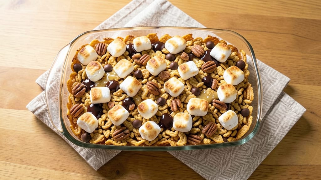 Rice Krispie Tray Bake Recipe: Crunchy No-Bake Bites in 10 Minutes