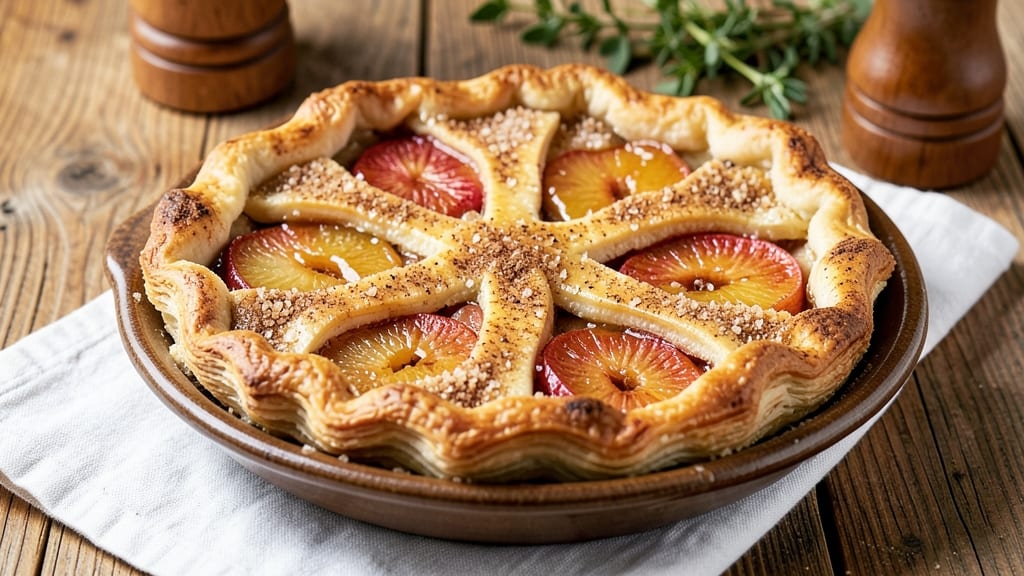 Plush Pippin Apple Pie Recipe: Buttery Lattice Crust With Spiced Fruit Burst